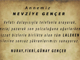 Teşekkür